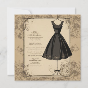 Carte LBD sophistiquée : Parfaite pour tout messag