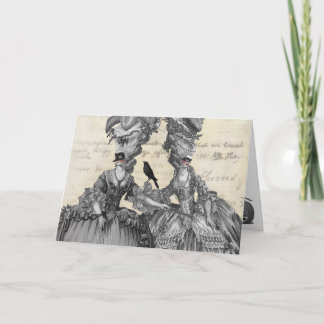 Carte Le bal d'Halloween