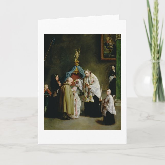 Carte Le baptême (Devant)