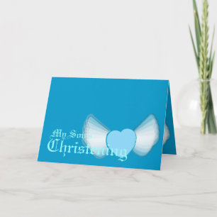 Carte Le baptême de mon fils pour la Personnaliser des g