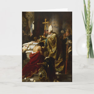 Carte Le baptême de Vajk par Gyula Benczúr (1875)