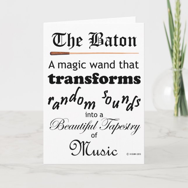 Carte Le Baton (Devant)