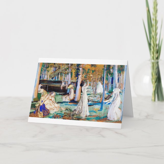 Carte Le Bois Sacré, Maurice Denis (Devant)