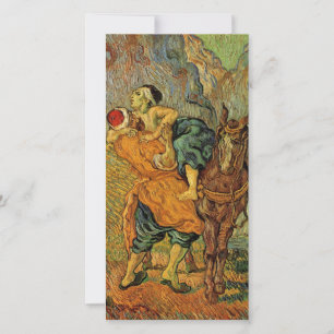 Carte Le bon samaritain après Delacroix par van Gogh