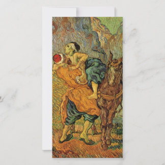 Carte Le bon samaritain après Delacroix par van Gogh