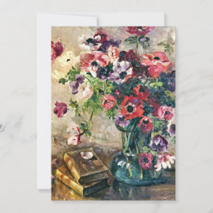 Carte Le Bouquet des anémones   Luce Boyals