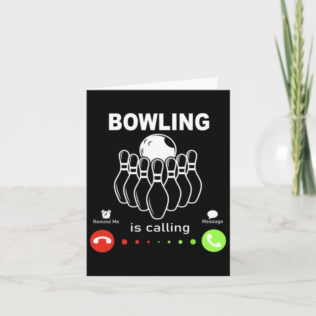 Carte Le Bowling Appelle (Devant)