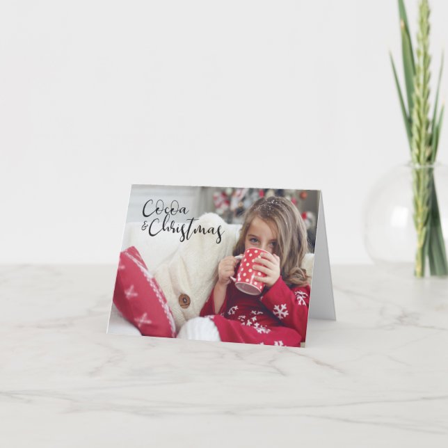 Carte Le cacao et Noël (Devant)