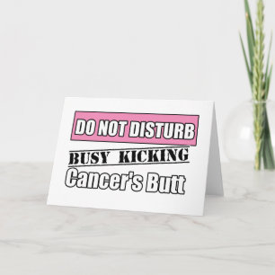 Carte Le cancer du sein ne touchent pas à donner un coup
