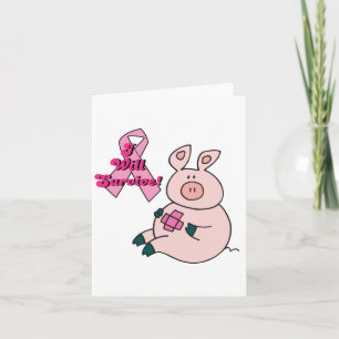 Carte le cancer du sein survivra au porc