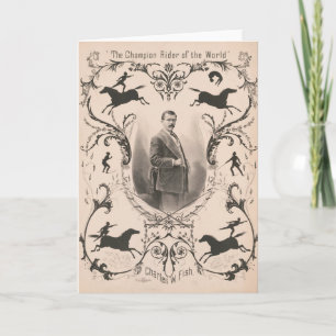 Carte Le Champion Du Monde, Charles W. Fish.