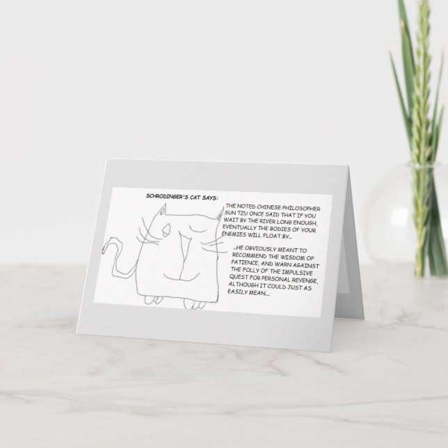 Carte Le Chat de Schrödinger et la revanche (Devant)