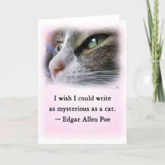 Carte Le chat du Poe