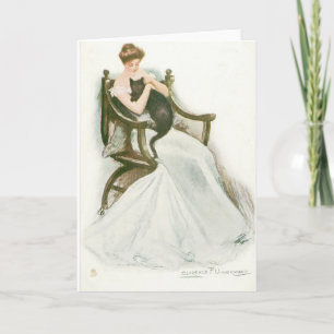 Carte Le chat noir est une sorcière