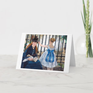 Carte Le Chemin de fer, Edouard Manet