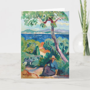 Carte Le chemin derrière la débauche   Henri Manguin
