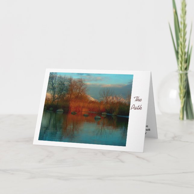 Carte Le Chemin-Encouragement (Devant)