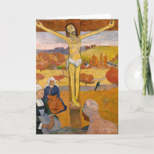 Carte Le Christ Jaune Paul Gauguin