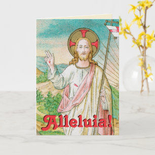 Carte Le Christ ressuscité (Détail; VVP 08) Pâques