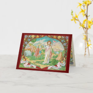 Carte Le Christ ressuscité, Lion de Juda (VVP 08) Pâques