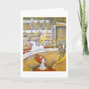 Carte Le Cirque, Seurat