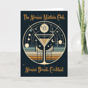 Carte Le cocktail Atomic Bomb du Atomic Martini Club