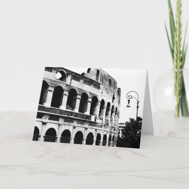 Carte Le Colisée, Rome Greeting Card (Devant)