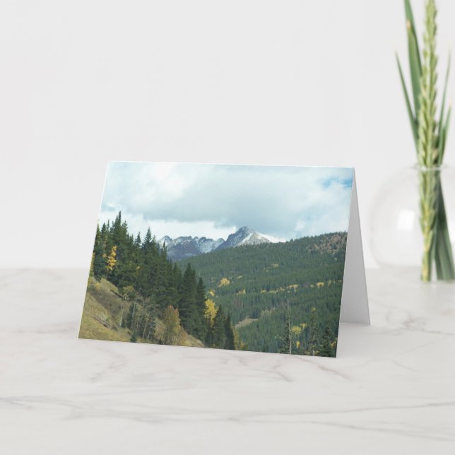 Carte Le Colorado en automne (Devant)