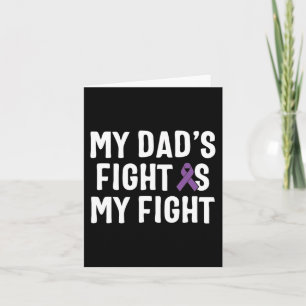 Carte Le combat de mon père est ma lutte contre le cance