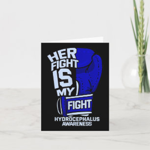 Carte Le combat est mon combat contre l'hydrocéphalie