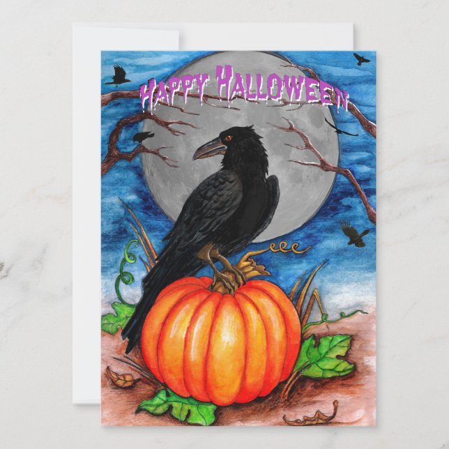 Carte Le Corbeau (Devant)