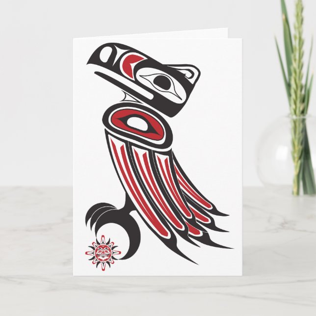 Carte Le corbeau vole le soleil (Devant)