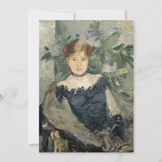 Carte Le Corsage noir | Berthe Morisot (Devant)