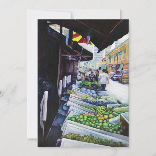 Carte Le côté plus léger de Lavender Street, Singapour (Devant)