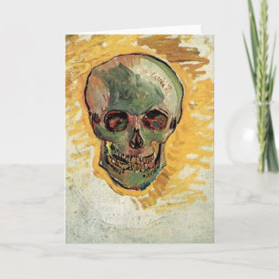 Carte Le crâne de la vie morte par Vincent van Gogh