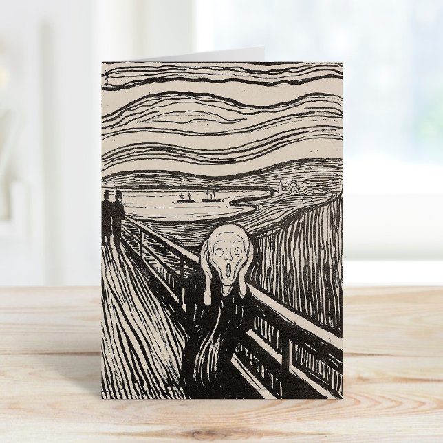 Carte Le cri | Edvard Munch (Créateur téléchargé)