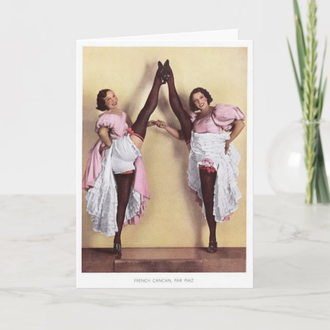 Carte Le cru peut mettre en boîte des danseurs - bons (Devant)