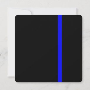 Carte Le Décor Symbolique De Ligne Bleue Mince