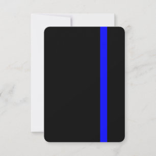 Carte Le Décor Symbolique De Ligne Bleue Mince
