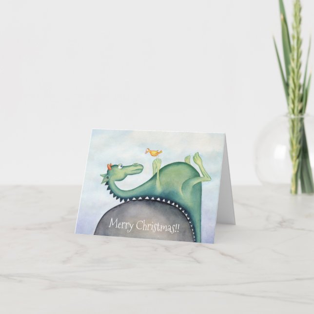 Carte Le dragon et l'oiseau (Devant)