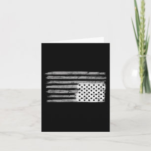 Carte Le Drapeau Noir Et Blanc Américain Résiste À L'Inv
