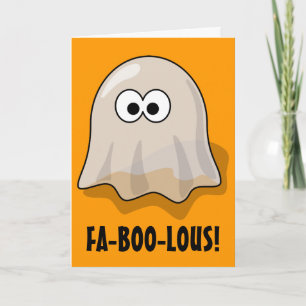 Carte Le Fantôme d'Halloween de la Coupe FA-BOO-Lous