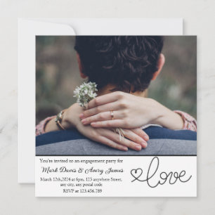 Carte Le Fiançailles d'amour ultime