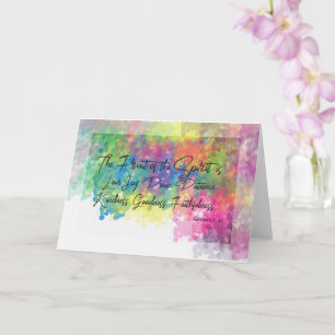 Carte Le Fruit de l'Esprit - Galates 5