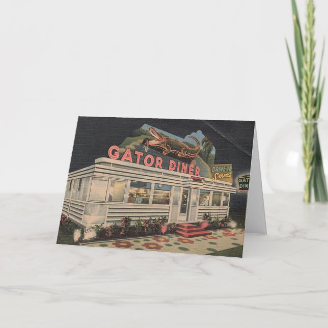 Carte Le Gator Diner (Devant)