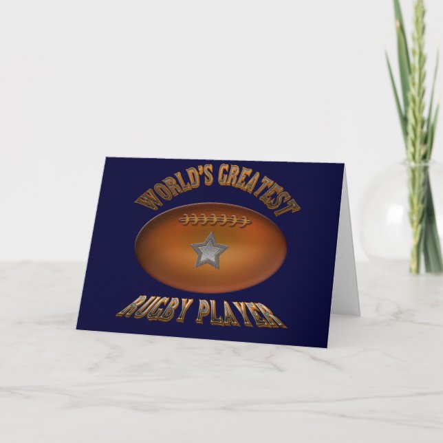 Carte Le Grand Rugby Player du monde (Devant)