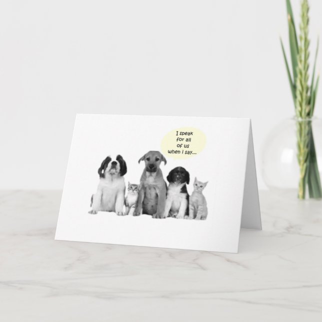 CARTE LE GROUPE 21E ANNIVERSAIRE ACCUEILLE LE STYLE DOGG (Devant)