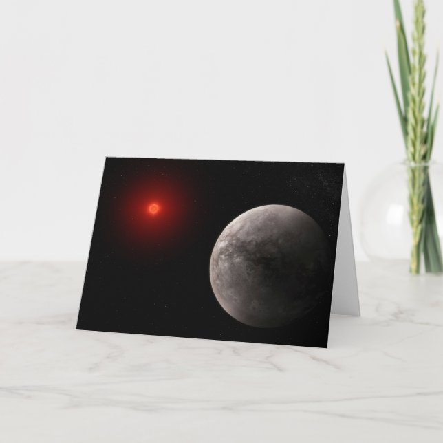 Carte Le Hot Rocky Exoplanet Trappist-1 B. (Devant)
