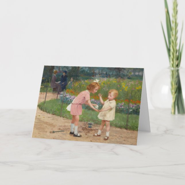 Carte Le jardin du Luxembourg | Victor Gabriel Gilbert (Devant)