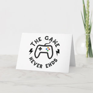 Carte Le Jeu ne se termine jamais